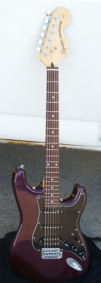 ギター Squier Stratocaster HSS Standard series Squier Standard Stratocaster HSS Review Demo - YouTube